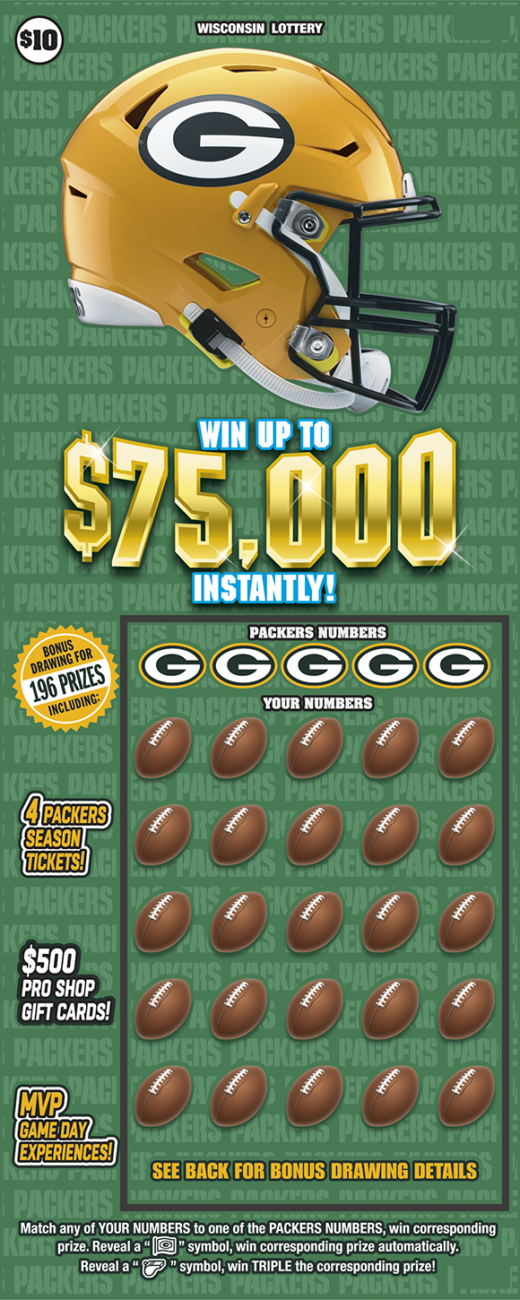 Image of $10 PACKERS (2781)