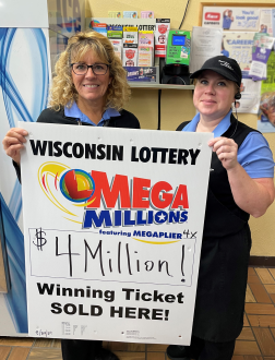 Kwik Trip in Manitowoc and Janesville sell winning tickets