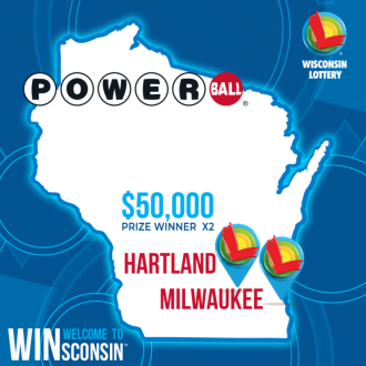Powerball win in Hartland and Milwaukee
